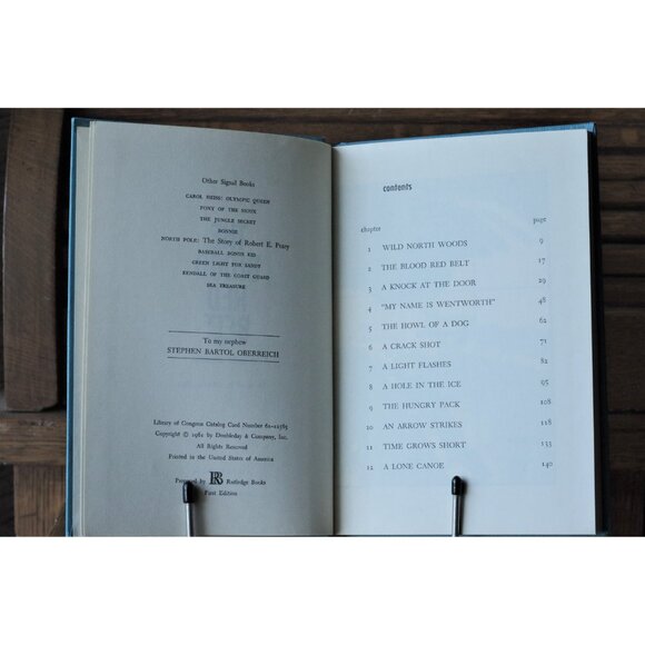 Vintage Book The Blood Red Belt by Robert Oberreich Doubleday Signal Book 1st Ed - Picture 4 of 10